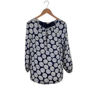 Tory Burch Silk Medallion Blouse